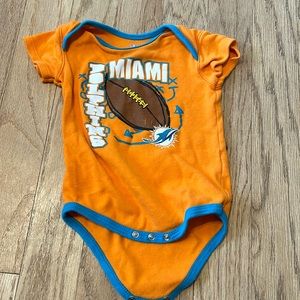 NFL Miami Dolphins Onesie 18 months